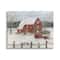 Stupell Industries Snowy Holiday Tree Farm Landscape Canvas Wall Art
